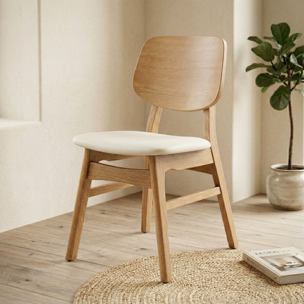 Silla de Comedor Madera natural Arcadia - Origen 