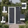 Galpón prefabricado Reforzado 1 Puerta JOY A Gris