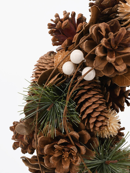 ADORNO CORONA MARRON