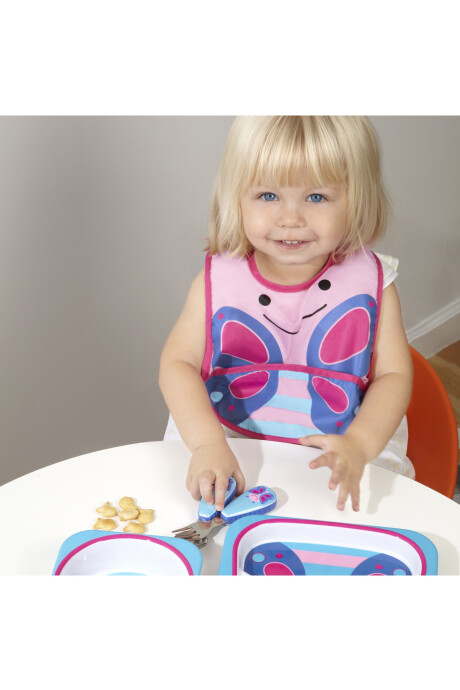 Cubiertos Para Niñas Diseño Mariposa Skip-Hop 0