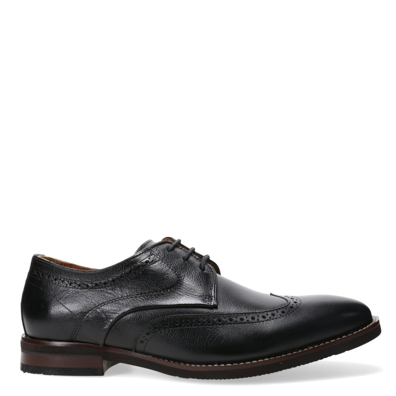 Zapatos de Hombre Democrata METROPOLITAN acordonado Negro