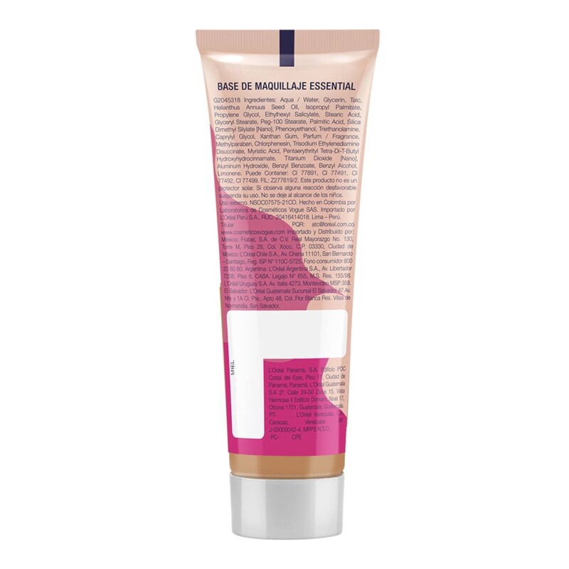 Base Essential Cálido Vogue 25 ml Base Essential Cálido Vogue 25 ml