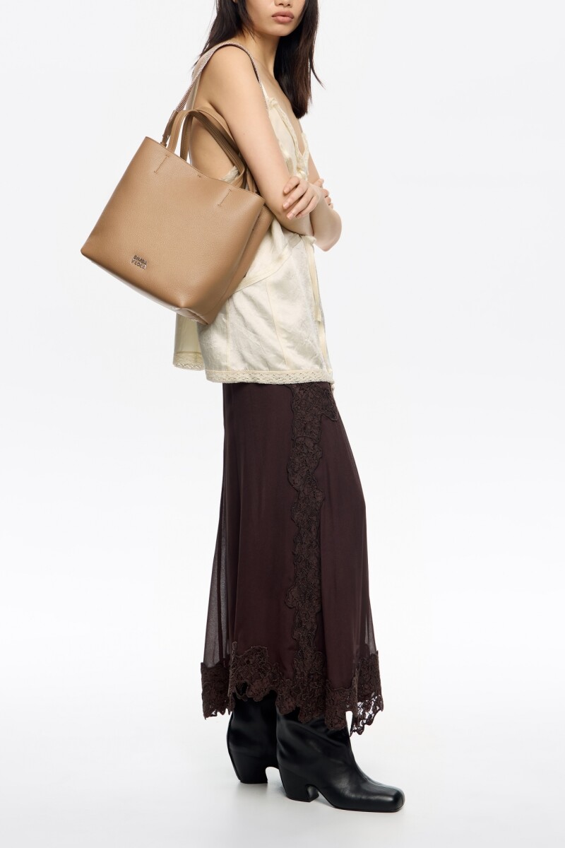 BOLSO DE HOMBRO Marron