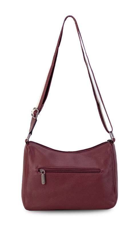 BANDOLERA MORRAL GUATEMALA GRANATE