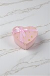 Caja Rigida Corazon 18 cm ROSADO
