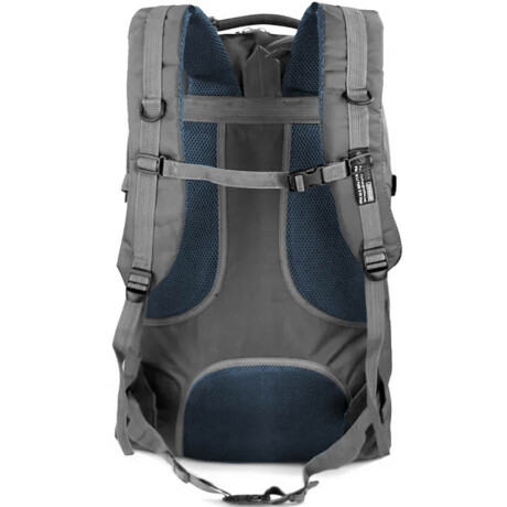 Mochila Camping Maya Bay 75 L + Riñonera Trekking Azul