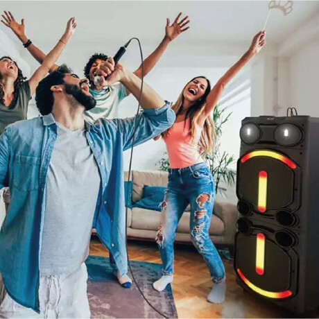 Torre de Sonido Bluetooth Philips Con Luces y Radio Torre de Sonido Bluetooth Philips Con Luces y Radio