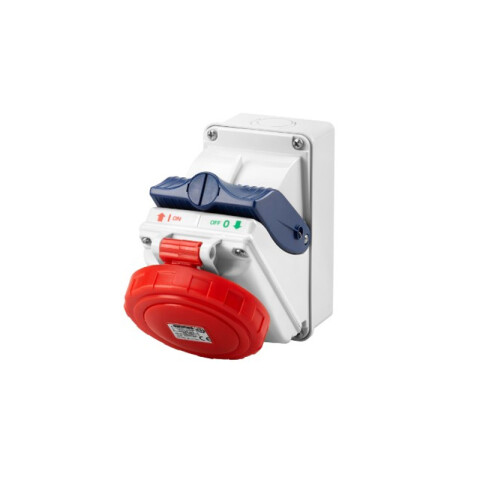Tomacorriente Combibloc IP55 3P+T 16A 6HS 380V GG6452