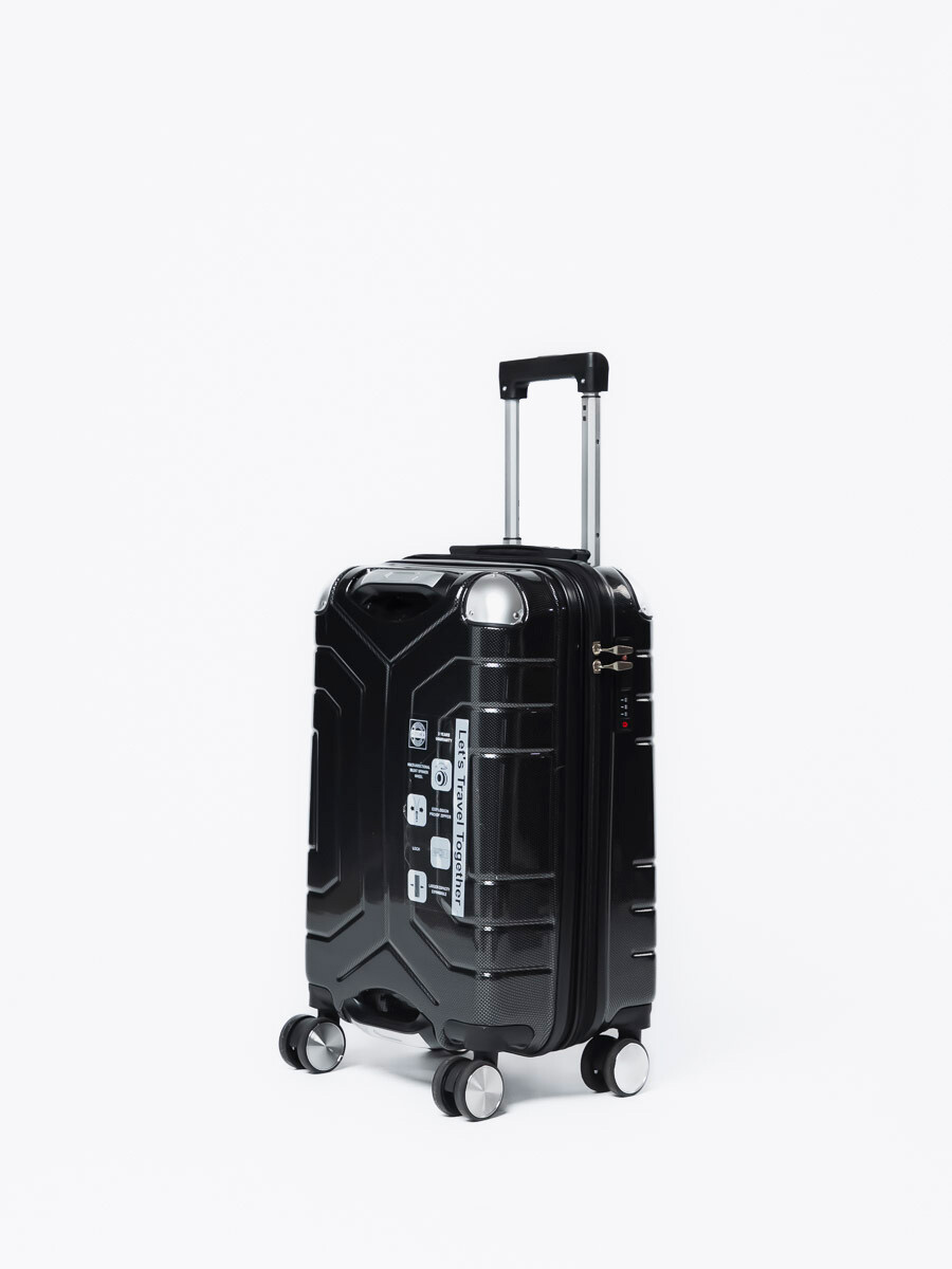 Valija Nomade Silver 20 Pulgadas - Negro 