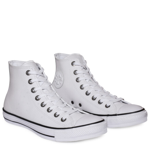 Championes Converse Chuck Taylor As Hi Leather - Blanco Championes Converse Chuck Taylor As Hi Leather - Blanco