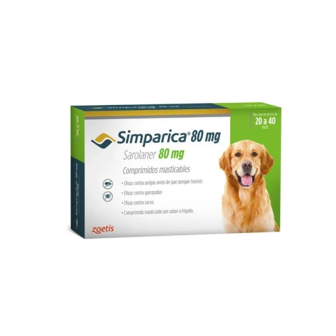 SIMPARICA 20 A 40 Kg Simparica 20 A 40 Kg