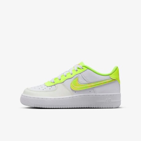 Champion Nike Moda Niño Air Force 1 Lv8 1 BG White/Multi-Color S/C