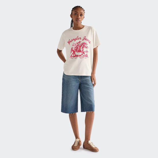 Short Wrangler Low Rise Loose Azul