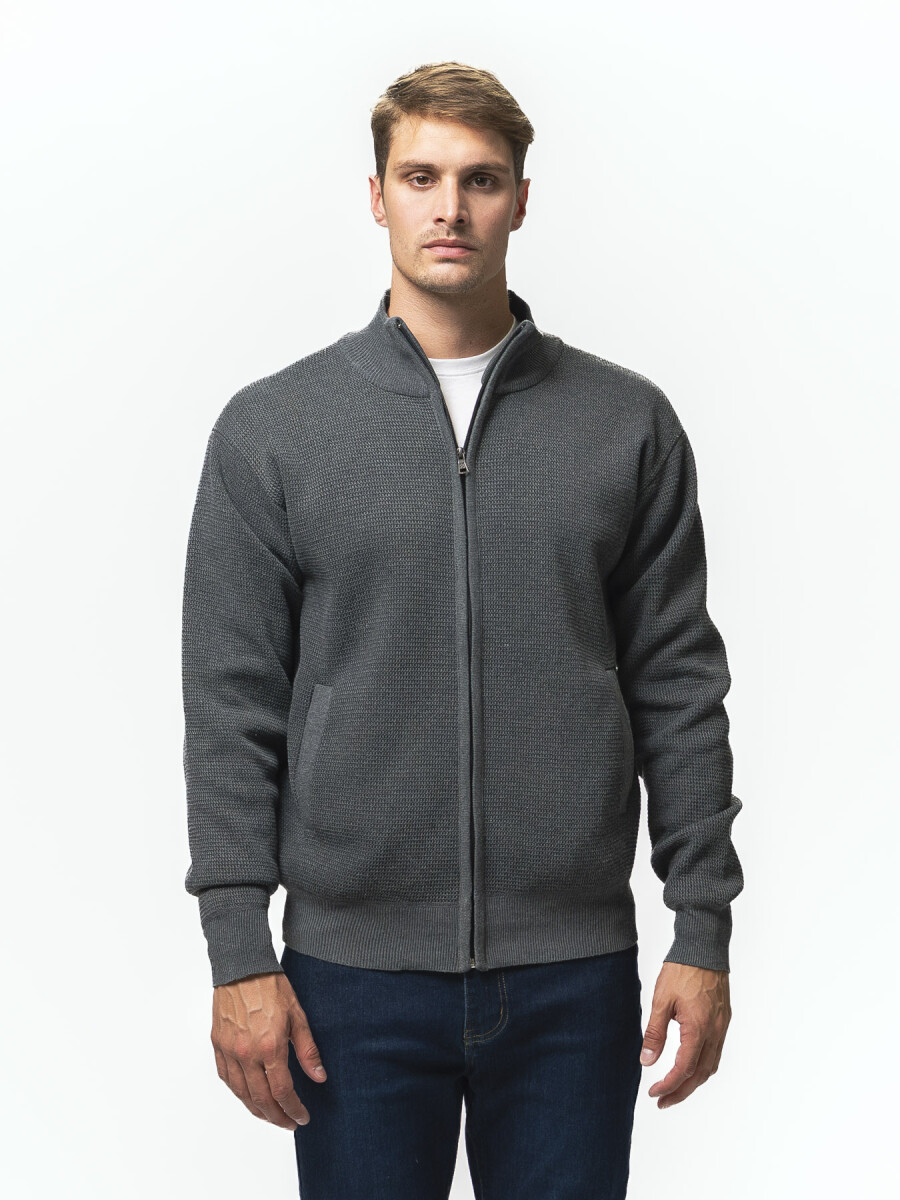 Campera de Punto Palermo - Gris 