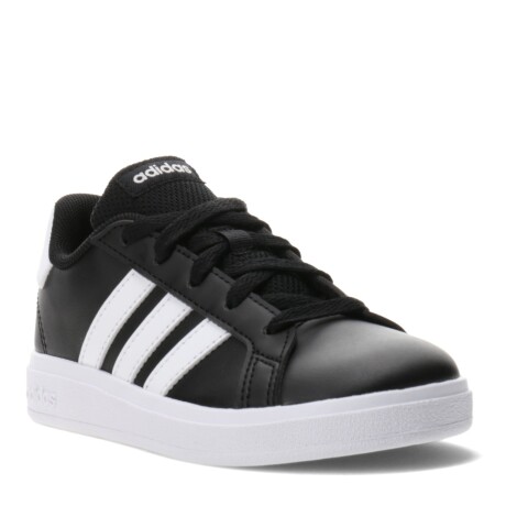 Championes de Niños Adidas Grand Court Kids Negro - Blanco