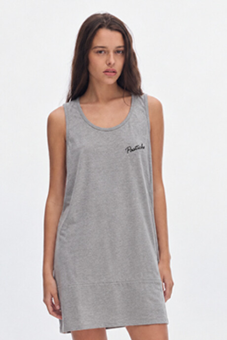 Muscu Playera Washed Grey