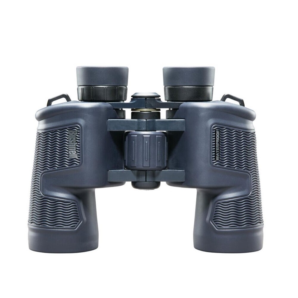 Binoculares Bushnell H2O 8x42 mm – Negro, BAK-4, Waterproof con tapas ópticas integradas BUSHNELL - BINOCULAR - H2O 8X42 MM  NEGRO BAK-4 CON TAPA OPTICAS INTEGRADO