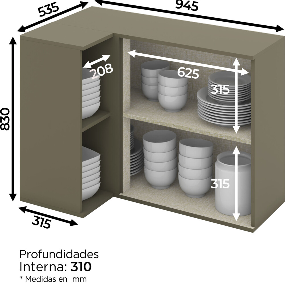 AEREO 95 CM MDF CONNECT