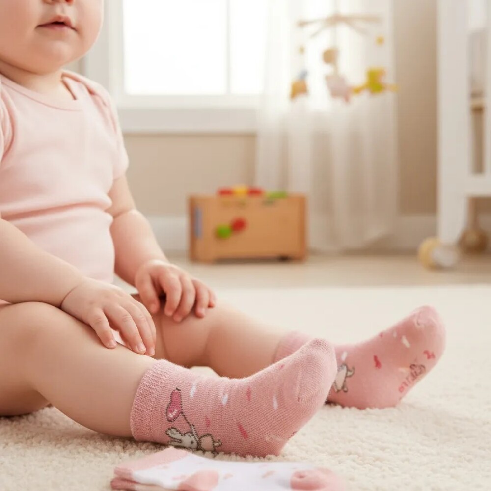 Set medias Kikkaboo x3 Rosa Set medias Kikkaboo x3 Rosa