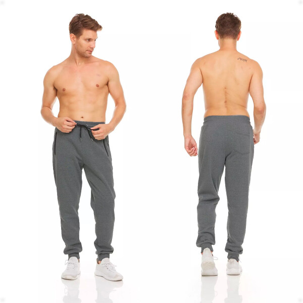 Pantalón Jogging Para Hombre Deportivo Premium Gris
