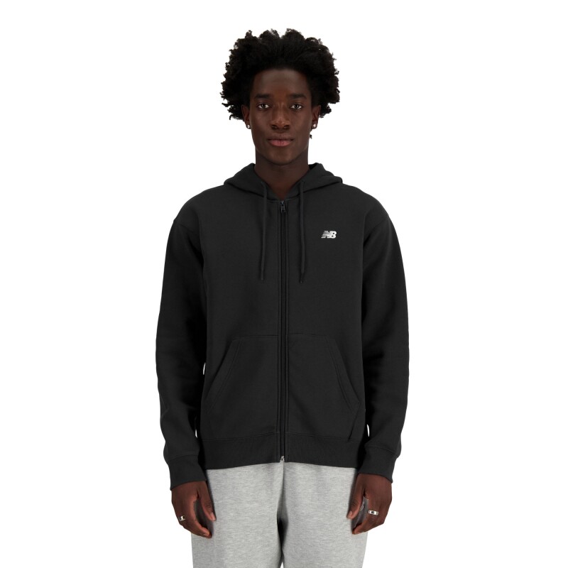 Campera New Balance de Hombre - STACKED LOGO - MJ41501BK BLACK