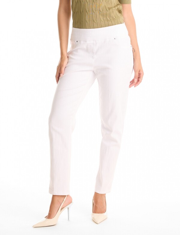 Jegging Denim Premium & Confort Total BLANCO
