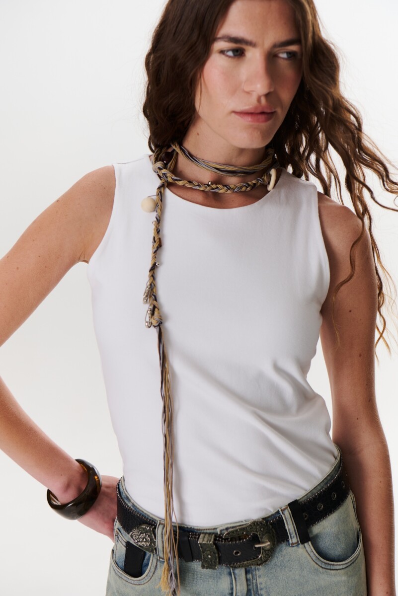 MUSCULOSA DOBLE - NATURAL 