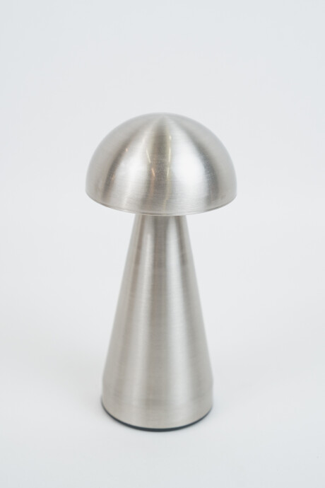 Lampara De Mesa Auma, Touch Usb Plateado