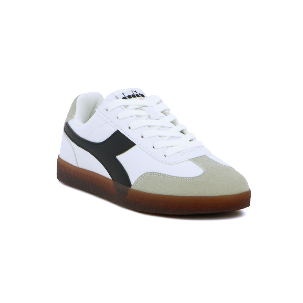 Championes Casuales Mujer Diadora Bamtela - Blanco-Negro 