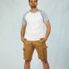Remera Combinada Summer Light Blue