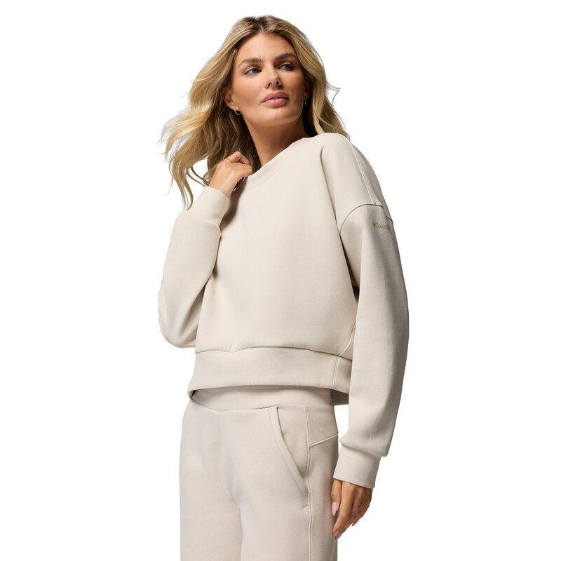 Campera Amazesweats Heavyweight Crew Mujer DARK STONE