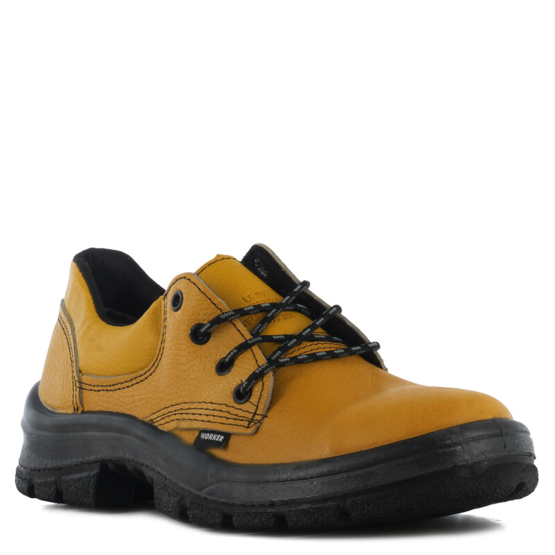 Zapato de Hombre Worker Con Puntera Amarillo