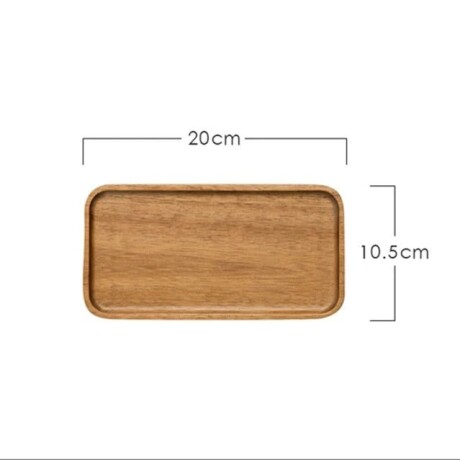 Tabla Rectangular De Madera Acacia Largo 20cm x Ancho 11cm x Alto 1.5cm Tabla Rectangular De Madera Acacia Largo 20cm x Ancho 11cm x Alto 1.5cm