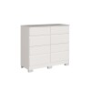 Comoda 8 Cajones Blanco Lara 5081ab Comoda 8 Cajones Blanco Lara 5081ab