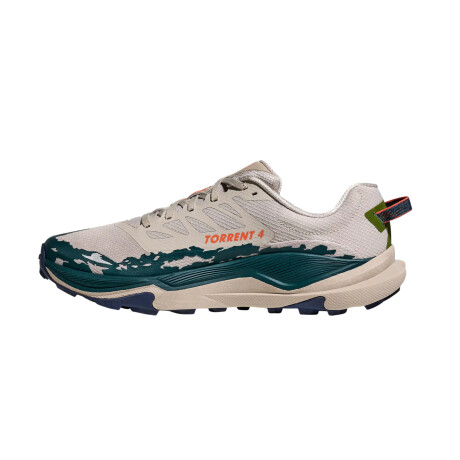 Championes Hoka Torrent 4 Beige & Black