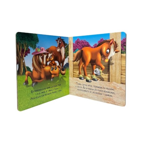 Libro Coleccion "Mis Amiguitos de la Granja" El Caballo Rayo