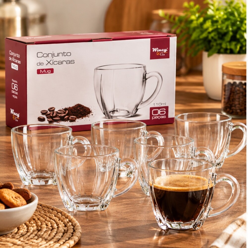 Set 6 taza cafe 200 ml Set 6 taza cafe 200 ml