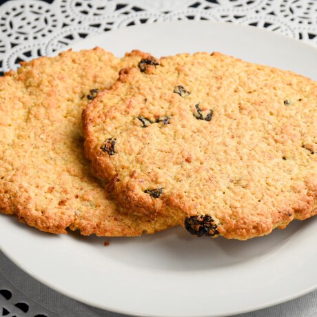 Cookies de avena Con pasas de uva