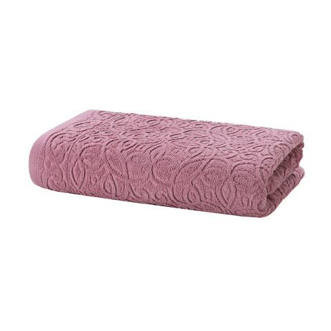 Toalla Mano Dohler Jacquard Provenza 50 x 90 cm 100% Algodón ROSA OSCURO