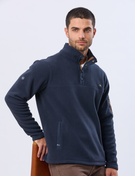 BUZO POLAR DE ABRIGO Azul