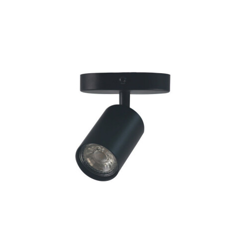 Spot cilíndrico base oval negro GU10 IX9780