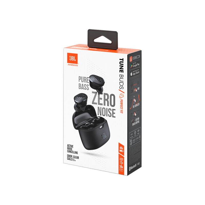 Auriculares inalámbricos JBL Tune Buds color negro Auriculares Inalámbricos Jbl Tune Buds Color Negro