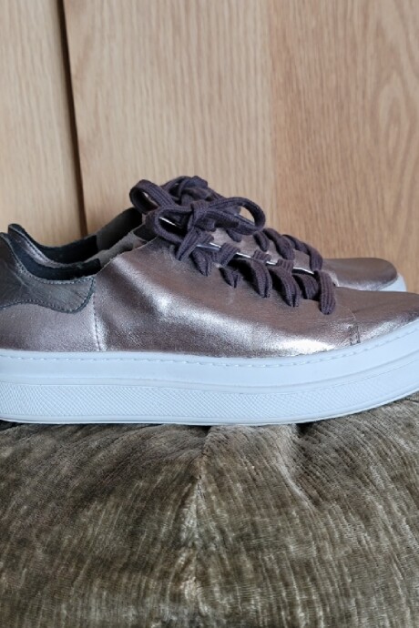 Zapatilla Aline High Peltre