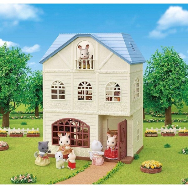 Sylvanian Families Casa Casita 3 Pisos Balcón Juguete Muñeco Sylvanian Families Casa Casita 3 Pisos Balcón Juguete Muñeco