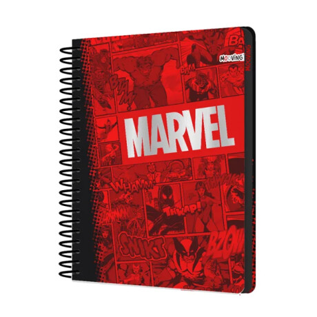 Cuaderno Mooving Carta 96 hojas Marvel Marvel Rojo