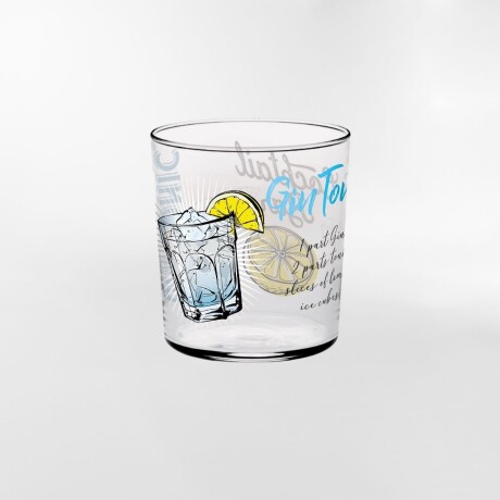 VASO DRINK GIN TONIC BLANCO