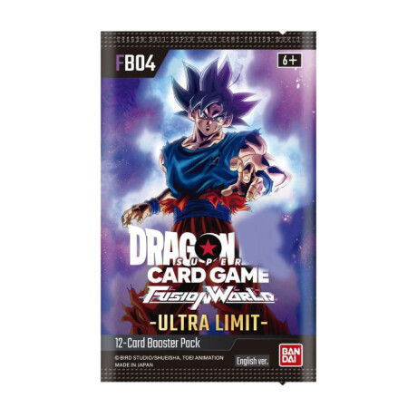 Booster Dragon Ball Super Fusion World - Ultra Limit [Inglés] Booster Dragon Ball Super Fusion World - Ultra Limit [Inglés]