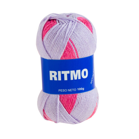 ritmo matizado rosa / lila / verde