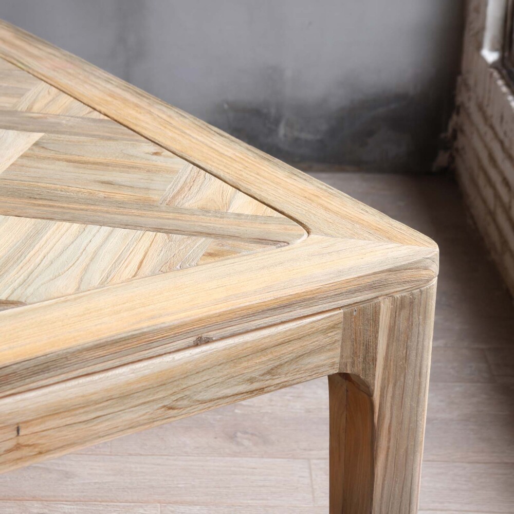 MESA DE COMEDOR MADERA NATURAL-BEIGE RENÉ
