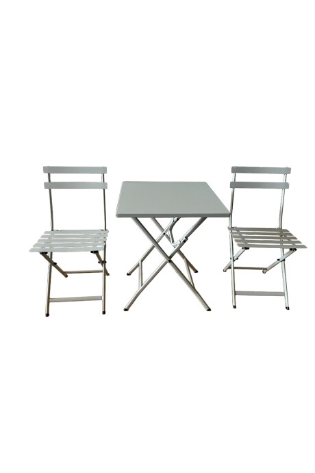 Juego De Terraza Rossy, Plegable Color Unico